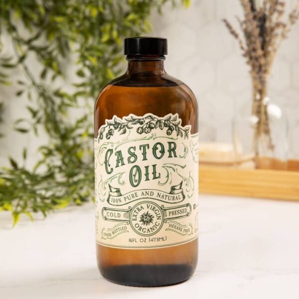 Organic Cold Pressed Castor Oil | Hexane Free | Rich in Nutrients & USA Bottled - Image 5