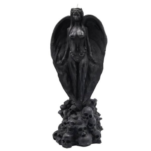 Wholesale Lilith Pillar Candle – Dark, Intricate, and Handcrafted - Image 3
