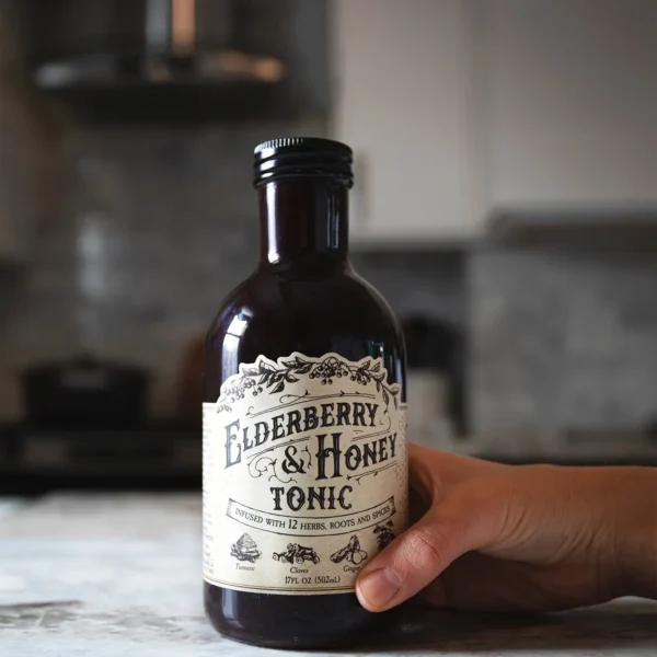 Elderberry & Honey Tonic, 16 oz - Image 7