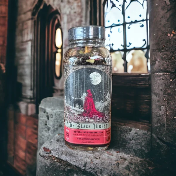 Deep in the Black Forest Vintage Victorian Dark Academia Tea - Image 11