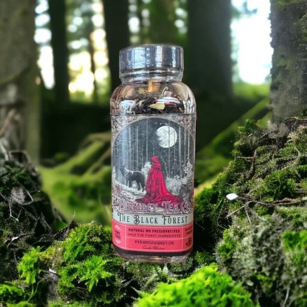 Deep in the Black Forest Vintage Victorian Dark Academia Tea - Image 12