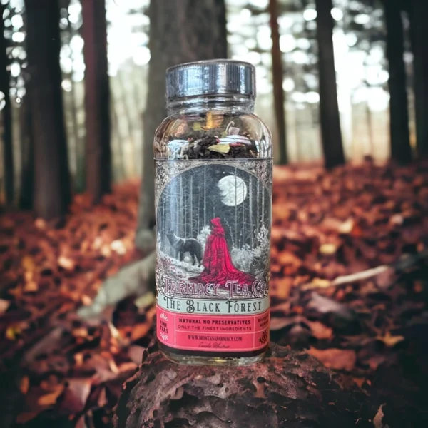 Deep in the Black Forest Vintage Victorian Dark Academia Tea - Image 4