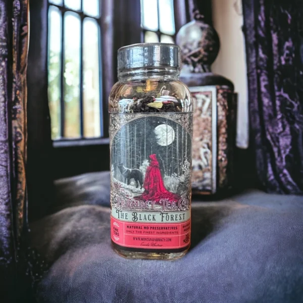 Deep in the Black Forest Vintage Victorian Dark Academia Tea - Image 6
