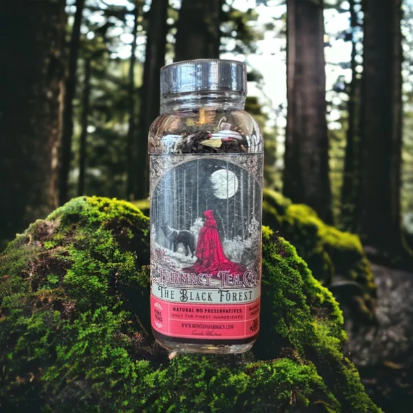 Deep in the Black Forest Vintage Victorian Dark Academia Tea - Image 7