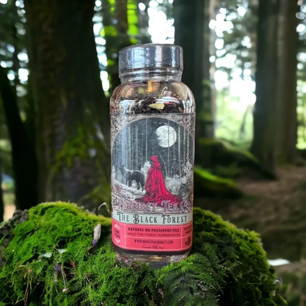Deep in the Black Forest Vintage Victorian Dark Academia Tea - Image 8