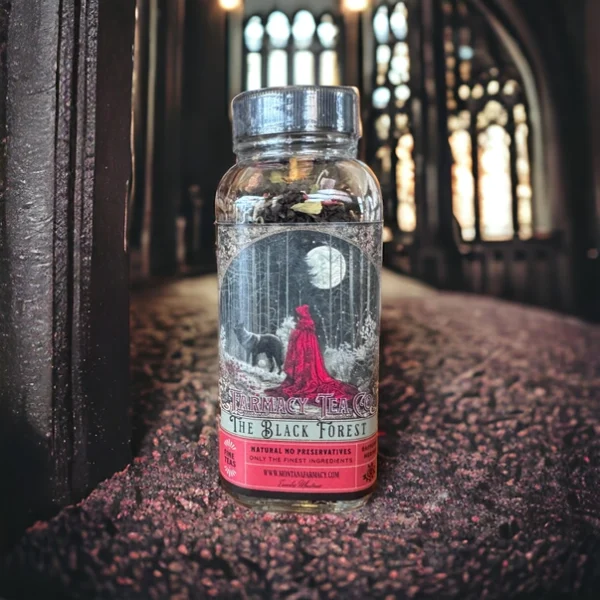 Deep in the Black Forest Vintage Victorian Dark Academia Tea - Image 9