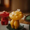 Mushroom Woman Beeswax Candle - Image 7