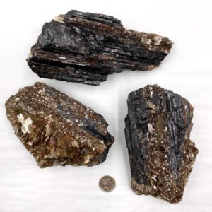 Black Tourmaline / Mica Rough – Small