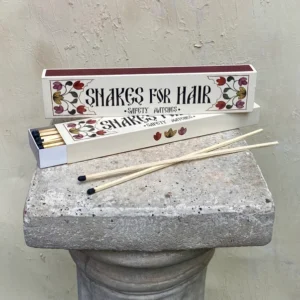 Snakes for Hair 11″ Fireplace Matches